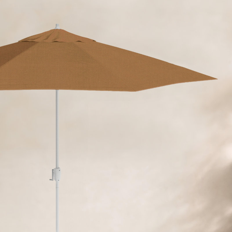 Kenne Market Sunbrella® Umbrella, Canvas Heather Beige Sunbrella® Canvas, 108" W x 108" D