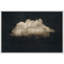 Nuage «Moody Black Modern Minimalist Neutral Artwork» - très grande impression sur toile encadrée-98126577-98126580
