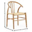 Set Of 2 Solid Oak Dining Chairs