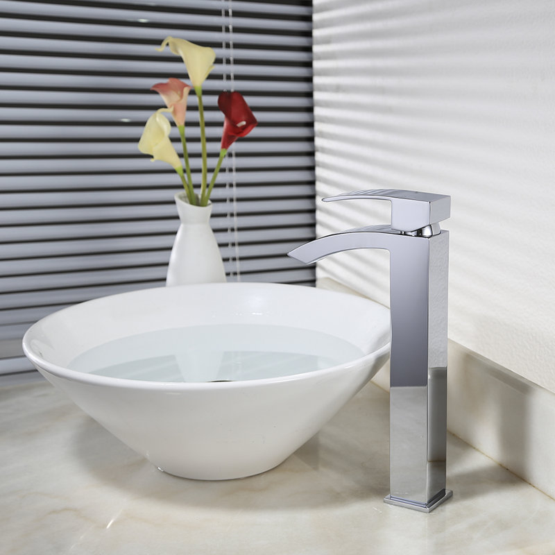 Robinet pour salle de bain Reynoldsburg, Chrome poli