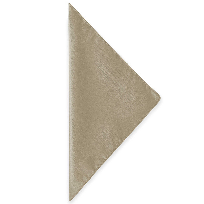 Zhora Silk Square Napkin, Cafe