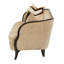 Malibu Crest 99'' Chenille Recessed Arm Sofa