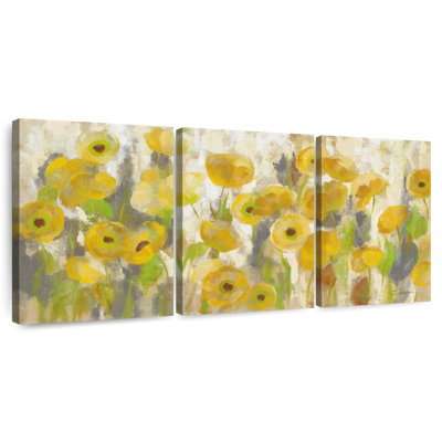 Fleurs jaunes flottantes Avery V