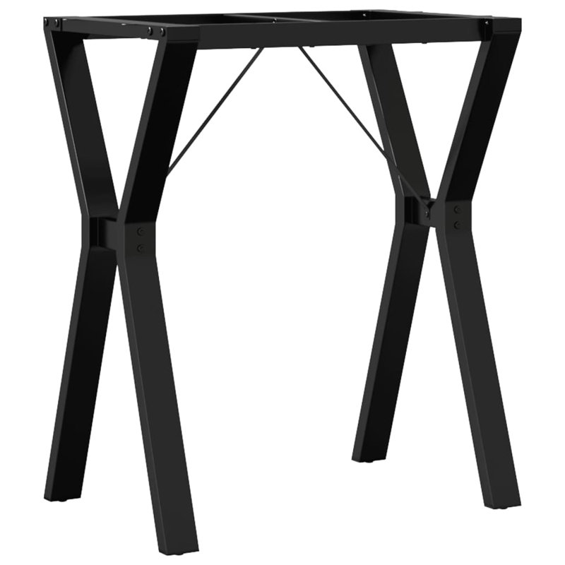 Armony Dining Table Legs Y-Frame Steel, 73cm H x 60cm W x 40cm D