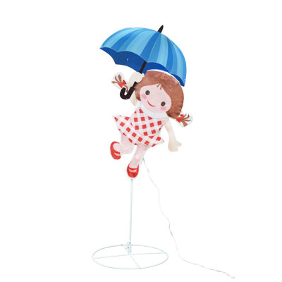 36in Rudolph 2D PreLit LED Misfit Doll