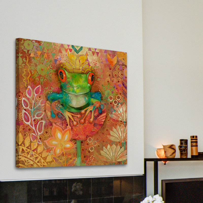 Evelia - Wrapped Canvas Painting, 101cm H x 101cm W x 3.81cm D
