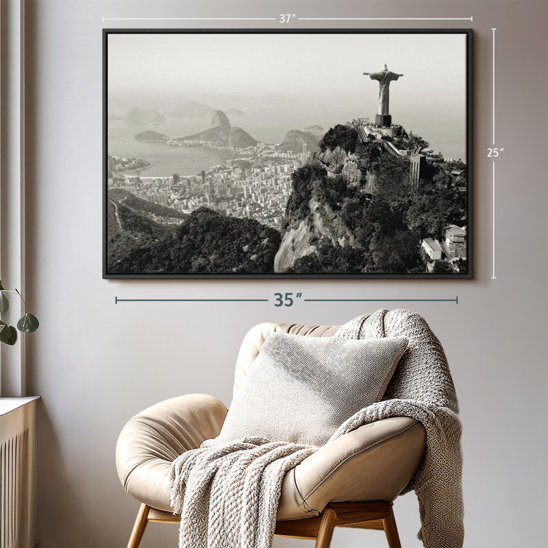Endroits «Rio De Janeiro en monochrome», H 25 po x l 37 po