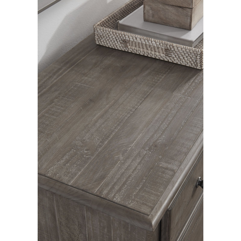 Commode 5 tiroirs en bois massif l 42 po, Désert