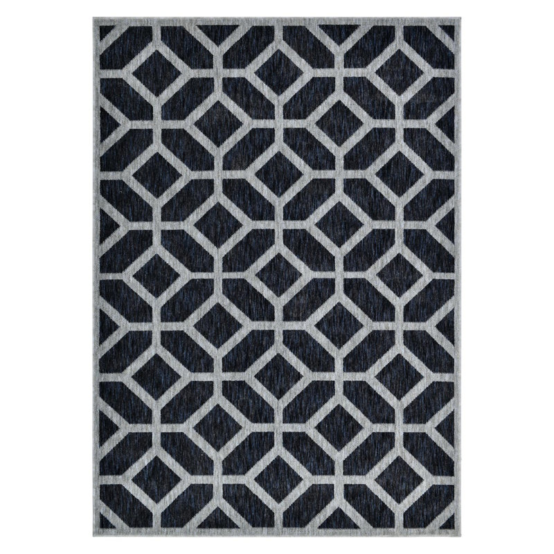Tapis rectangulaire à motif antidérapant Josann, Rectangle 7 pi 10 po x 10 pi