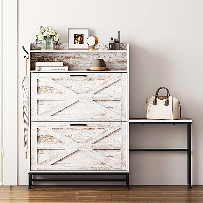 Armoire à chaussures grande capacité