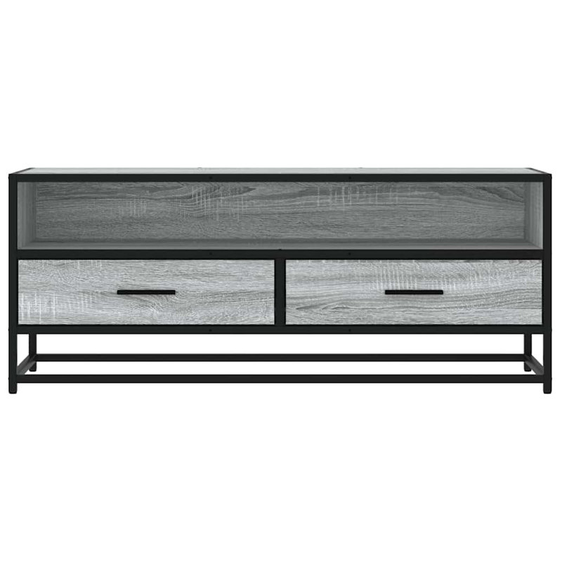 Unfinished TV Stand for TVs up to 43", Grey Sonoma