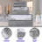 Kreager 500 GSM 100% Cotton Quick-Drying 6 Piece Marble & Solid Assorted Towel Set-492231543-442657493