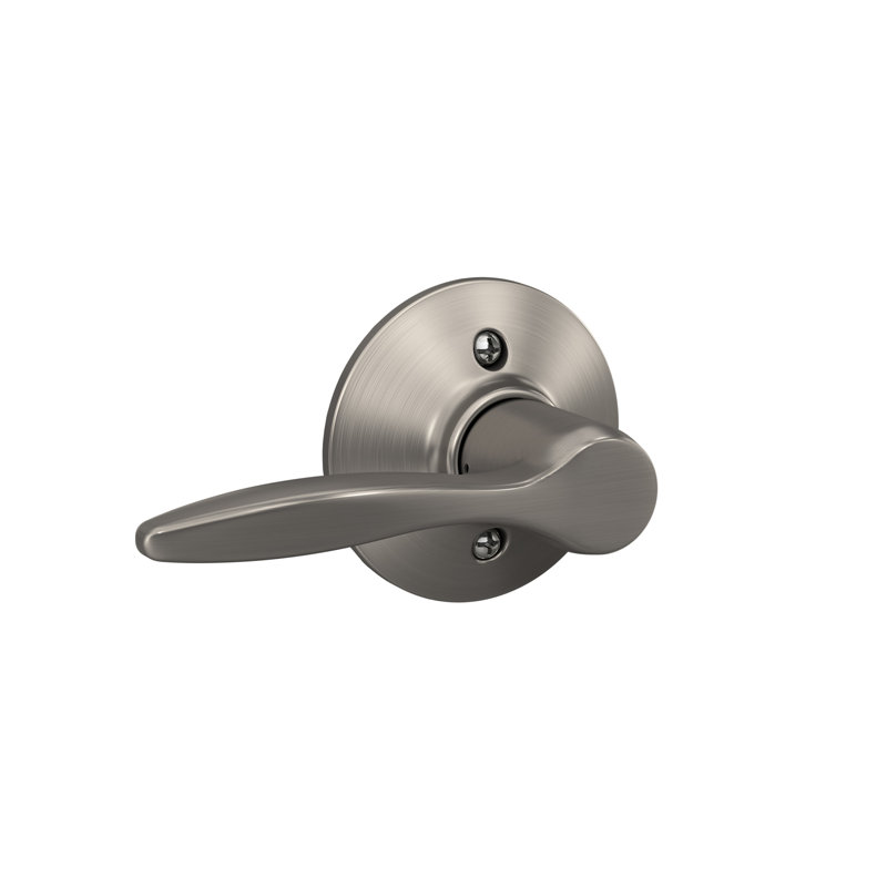 Delfayo Lever Hall & Closet Lock, Satin Nickel