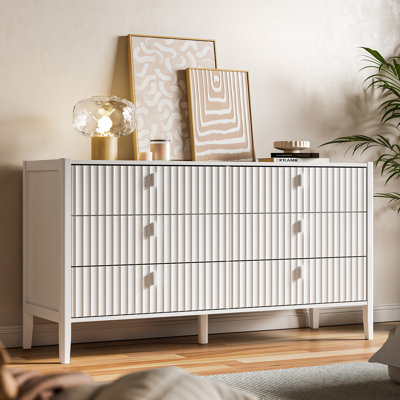 Commode 6 tiroirs, l 55,1 po