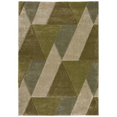 Caiomhe Washable Geometric Indoor Rug