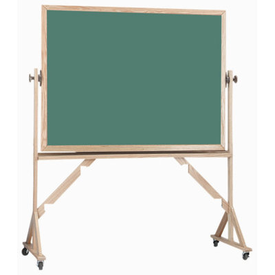 Freestanding Chalkboard Reversible Chalkboard