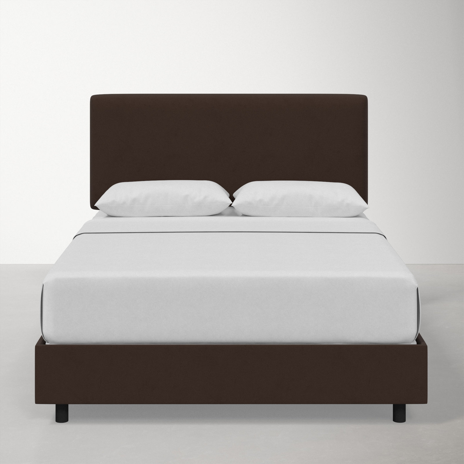 Eisley Upholstered Bed, King, Classic Chocolate Velvet