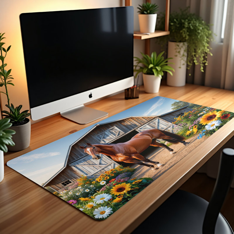 Polyester Desk Pad, 23.6x13.8