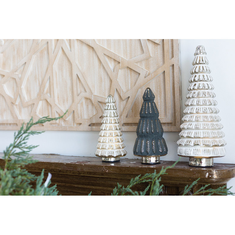 L Good Cheer Tree, 12" H x 5" W x 5" D