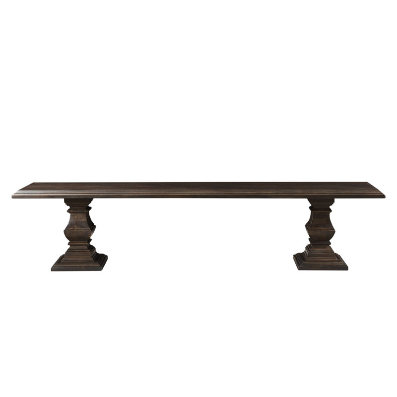 Saarim Solid Wood Bench, 18.25" H x 80" W x 15" D
