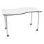 Table d'activité à hauteur ajustable avec roulettes Structure Series Wave-837029625-837029600-837029601