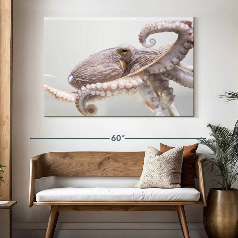 Brampt Aquarium Octopus, 34" H x 51" W