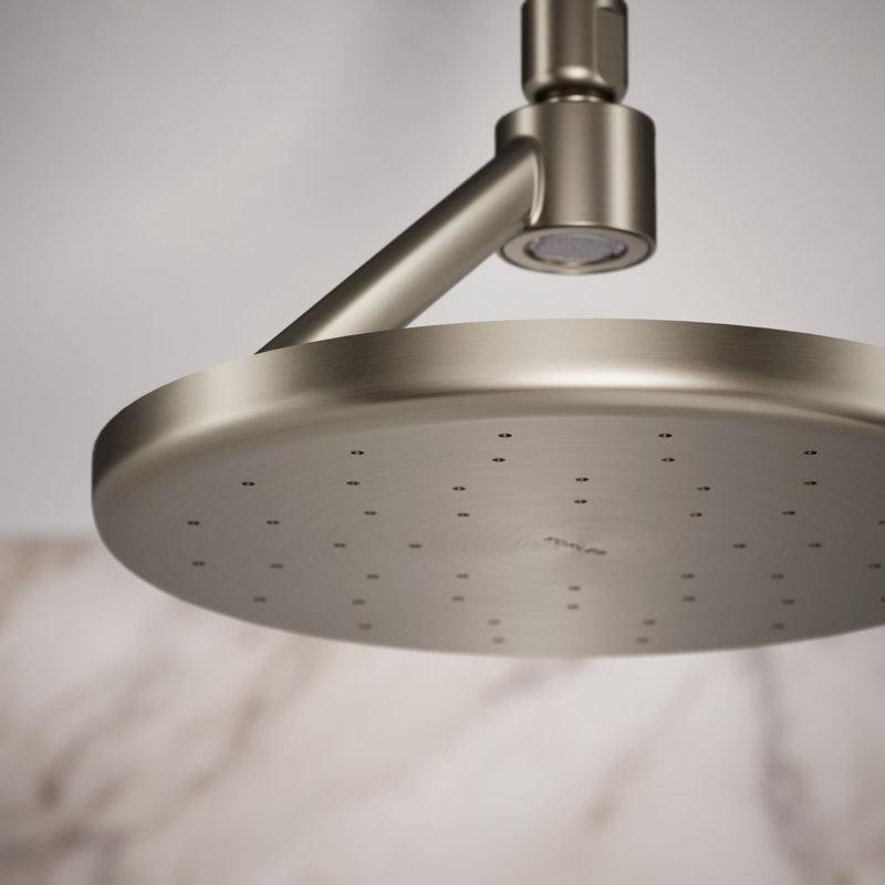 Flood Adjustable Shower Head, Vibrant Brushed Nickel