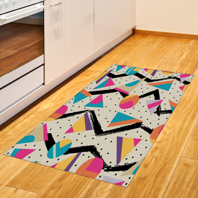 Indie High Density Long Fiber Poly Threads Decorative Area Rug Carpet, Rectangle 2'7" x 5'