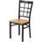 Prompton Window Back Metal Restaurant Chair-646773764