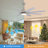 Brixham 66 in. Smart Ceiling Fan with Dimmable LED Light, Reversible DC Motor, and Remote Control-264828731