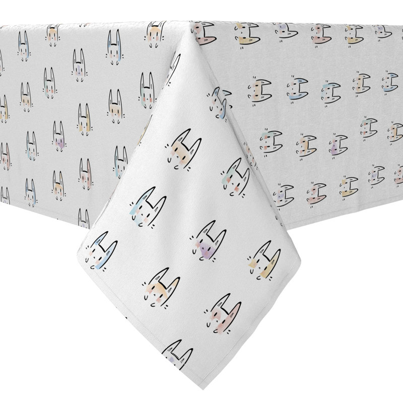 Rectangular Cotton Twill Tablecloth