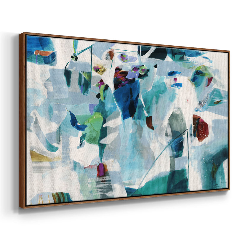 «The Things I Knew», reproduction d'art sur toile, H 25 po x l 37 po x P 2 po, Noyer