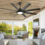 168cm Ceiling Fan with LED Lights-427558847