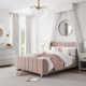 Valentina Full/Double Upholstered Platform Bed