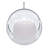 Modholic Hanging Bubble Chair, White Cushions-1100344016