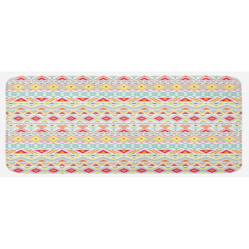 Tapis de cuisine tribal