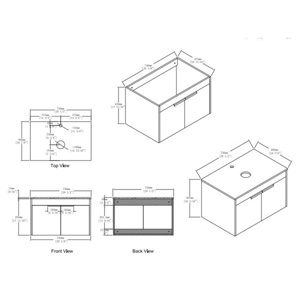 Dimensions du produit