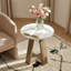 Table d'appoint ronde, table de bout moderne pour le salon