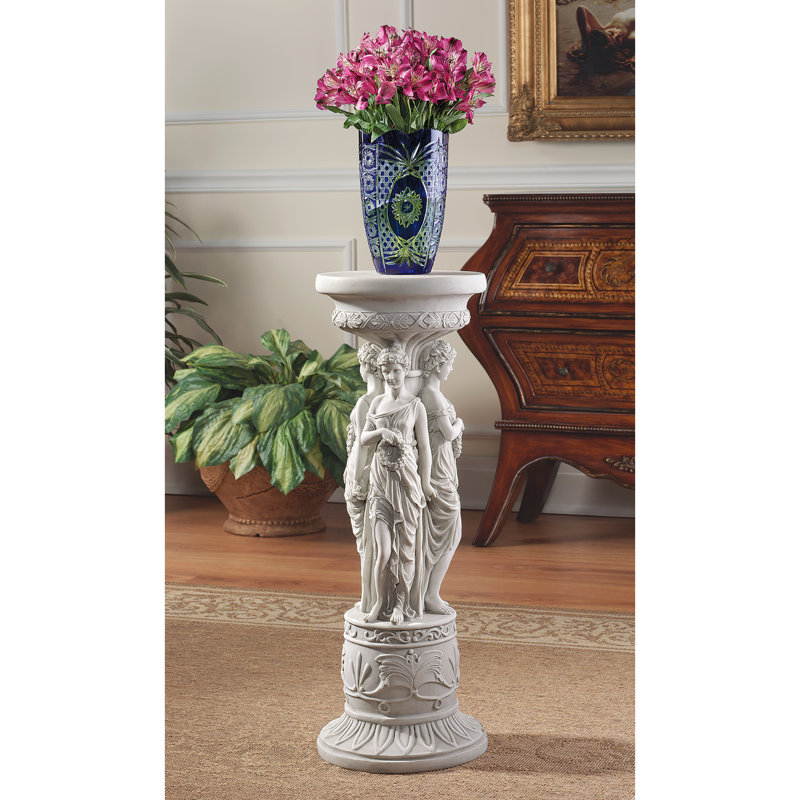 Chatsworth Manor Neoclassical Sculptural Pedestal