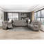Canapé inclinable double moderne 1pc Modern