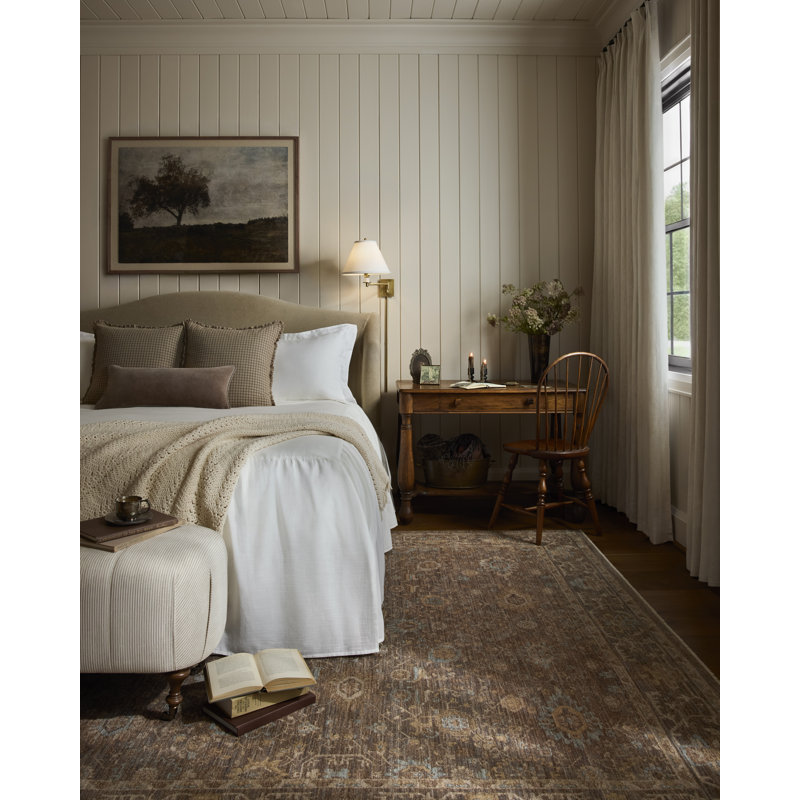Chris aime Julia X Loloi. Tapis Doris, 6'-3" x 9'-3"