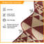 Stair Runner Geometric Shapes Flatweave Area Rug-232559065