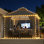 10 pi. L 10 pi. D Pavillon de jardin extérieur avec double toit