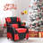 Eduarte Faux Leather Recliner-1944620838