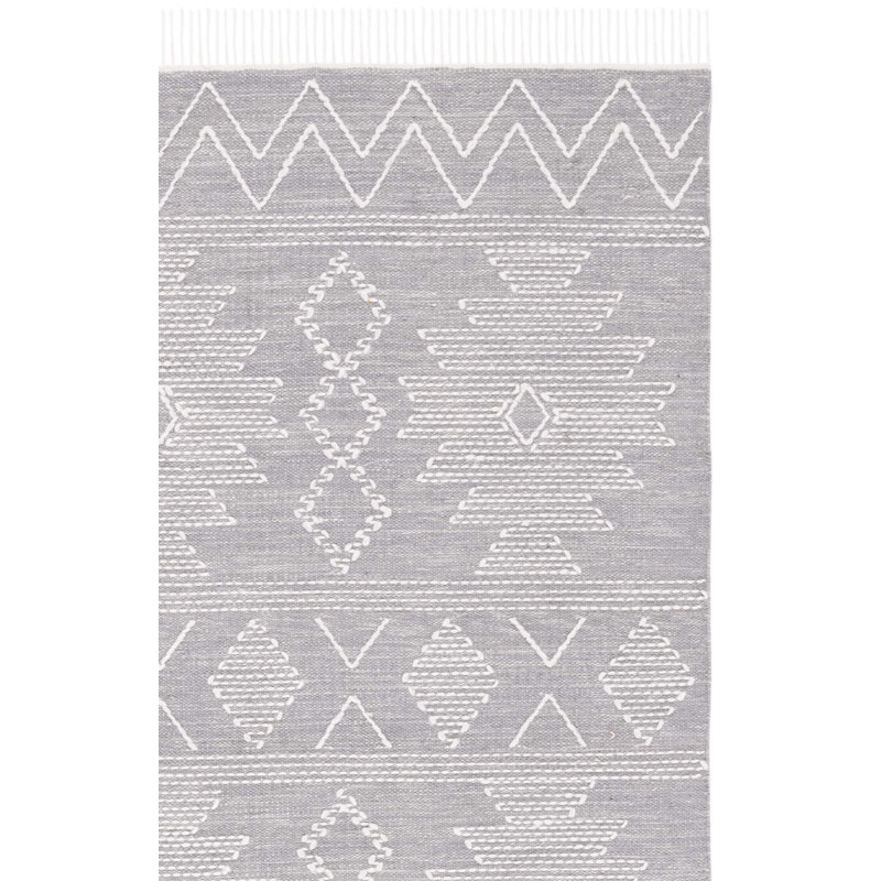 Kilim Flat Weave Performance Geometric Rug, Rectangle 5' x 8'