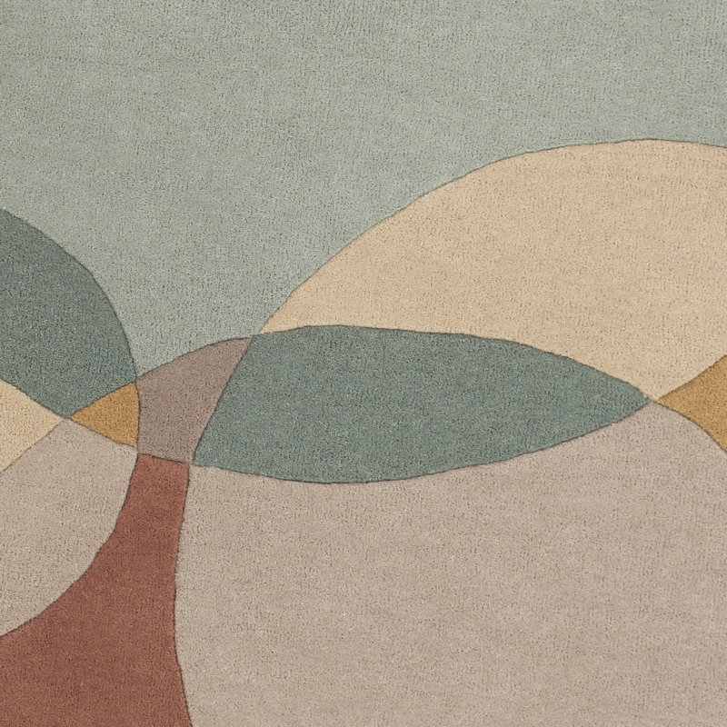 Sheila Hand Tufted Wool Oriental Indoor Rug, Novelty 5' x 7'6"