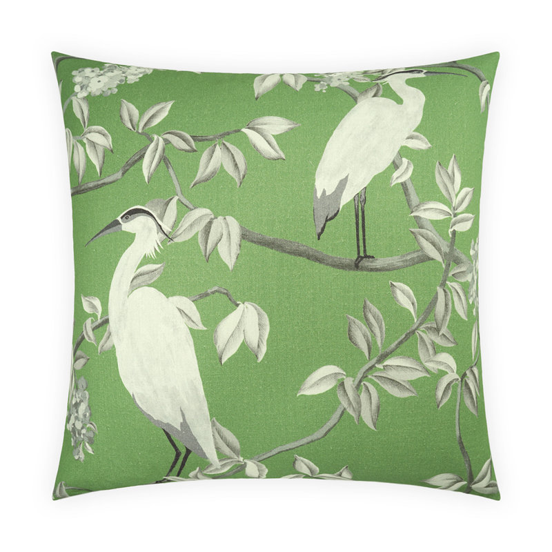 Heron Pillow Cover & Insert, Square 20"