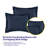 8 Piece Quilted Solid Stripe Comforter, Sheet Set And Mattress Protector Bedding Bundle, Queen-122547341-122547340