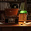 Rétro tourne-disque avec haut-parleur Bluetooth - Phonographe intégré et lecture de CD