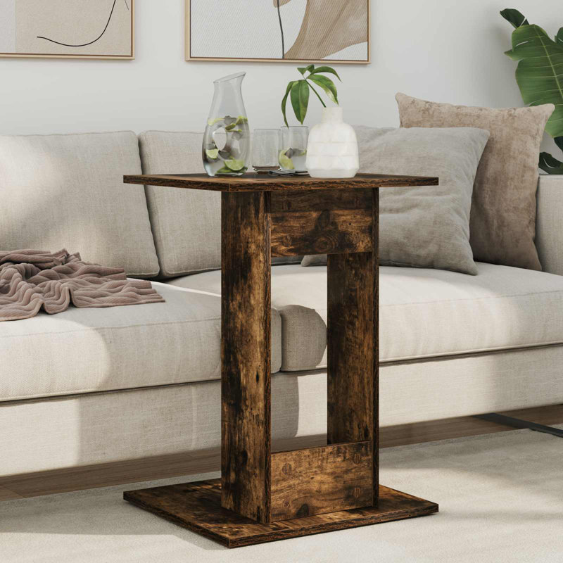 End Table, Smoked Oak